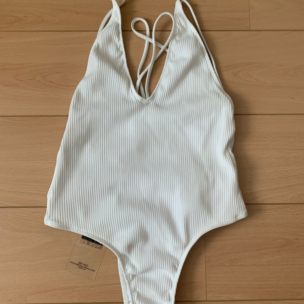Minimale Animale Atoll White One piece swimsuit